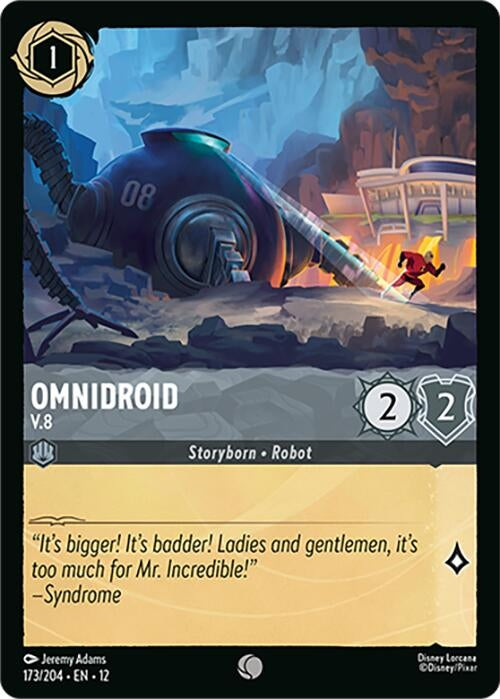 Image for Omnidroid - V.8 (173/204) (Wilds Unknown) - Disney Lorcana