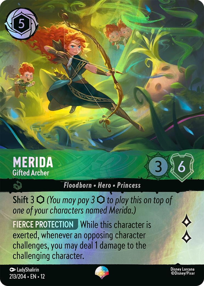 Image for Merida - Gifted Archer (Epic) (213/204) (Wilds Unknown) - Disney Lorcana