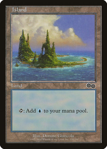 Image for Island (338) (338) [Urza's Saga]