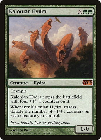 Image for Kalonian Hydra (181) [Magic 2014 (M14)]