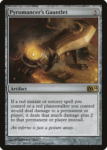 Image for Pyromancer's Gauntlet (214) [Magic 2014 (M14)]