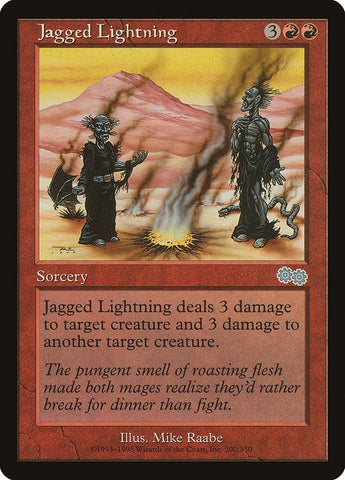 Image for Jagged Lightning (200) [Urza's Saga]