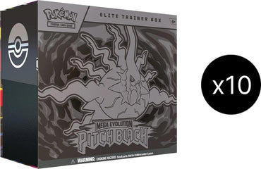 Image for Pitch Black Elite Trainer Box Case - Pokemon