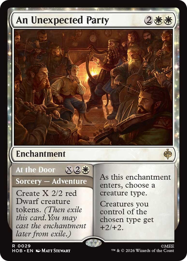 Image for An Unexpected Party (29) (The Hobbit) (HOB) - Magic: The Gathering