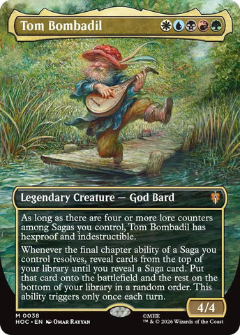 Image for Tom Bombadil (Borderless) (38) (The Hobbit: Eternal-Legal) (HOC) - Magic: The Gathering