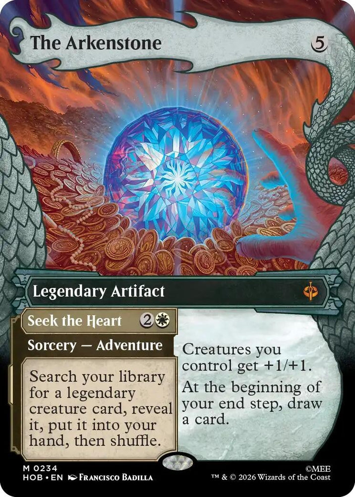 Image for The Arkenstone (Showcase) (234) (The Hobbit) (HOB) - Magic: The Gathering