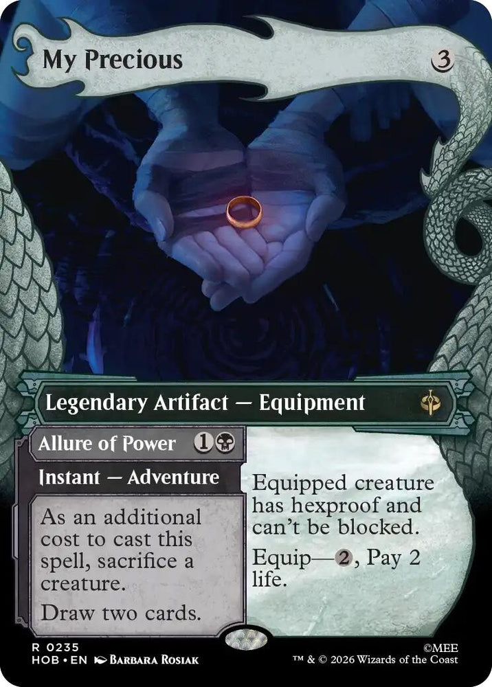 Image for My Precious (Showcase) (235) (The Hobbit) (HOB) - Magic: The Gathering