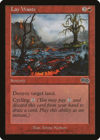 Image for Lay Waste (201) [Urza's Saga]