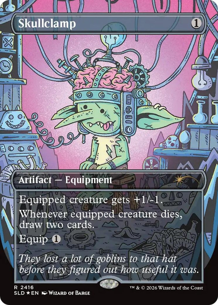 Image for Skullclamp (2416) (2416) (Secret Lair Drop Series) - Magic: The Gathering