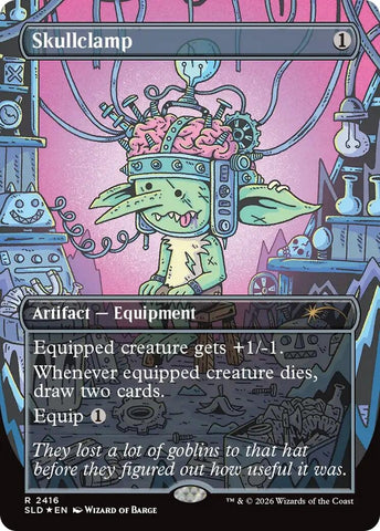 Image for Skullclamp (2416) (2416) (Secret Lair Drop Series) - Magic: The Gathering