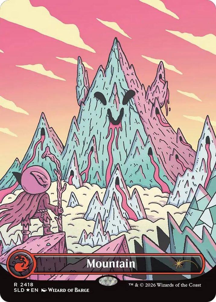 Image for Mountain (2418) (2418) (Secret Lair Drop Series) - Magic: The Gathering
