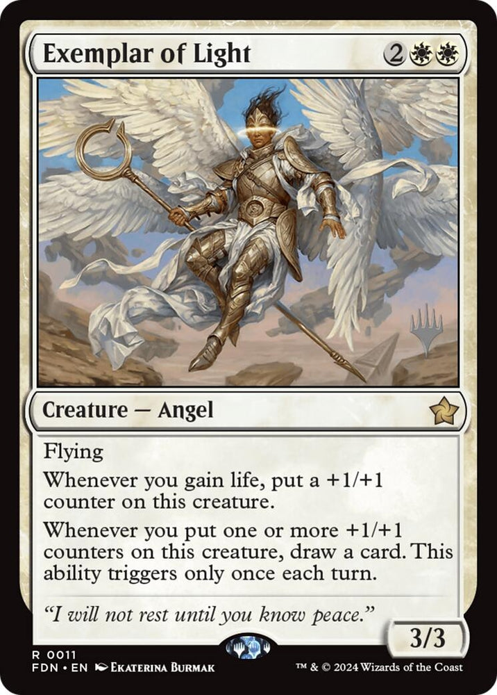 Image for Exemplar of Light (11) (Promo Pack: Secrets of Strixhaven) - Magic: The Gathering