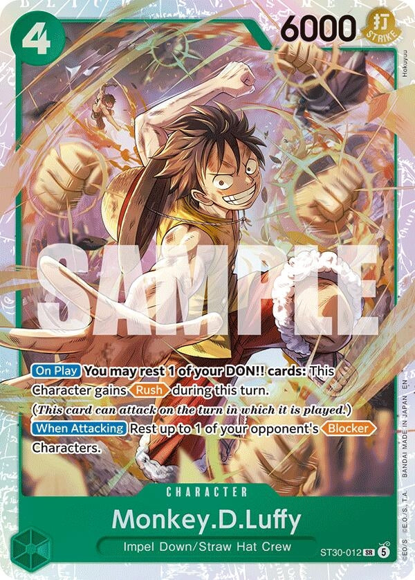 Monkey.D.Luffy (ST30-012) (Starter Deck EX: Luffy & Ace)