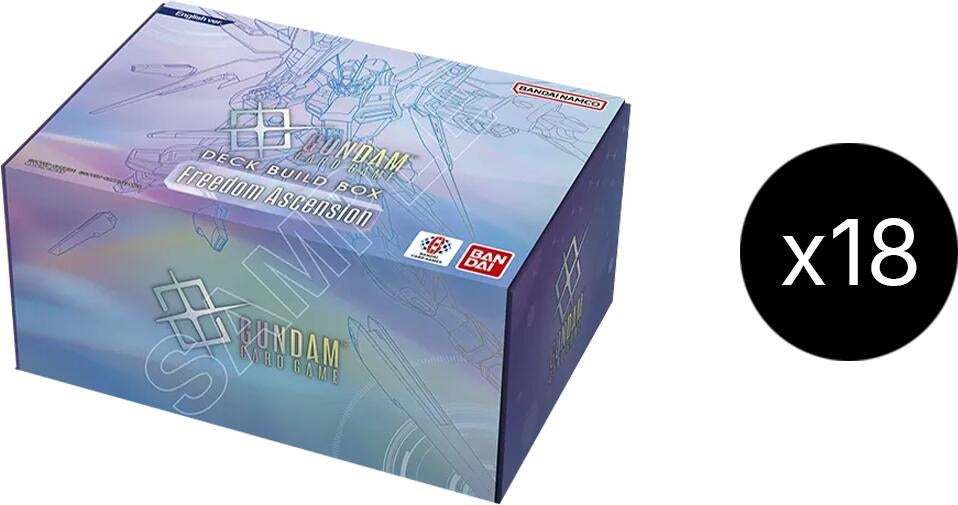 Image for Freedom Ascension Deck Build Box Case - Gundam Card Game