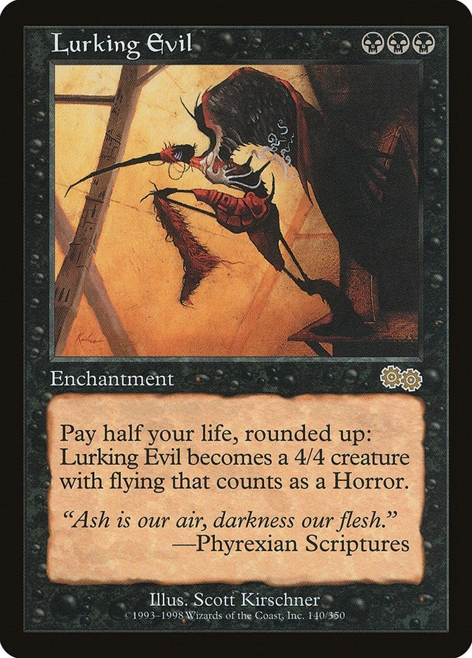 Image for Lurking Evil (140) [Urza's Saga]