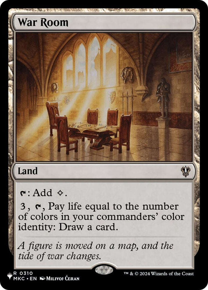 Image for War Room (MKC) (310) (The List Reprints) (LIST) - Magic: The Gathering