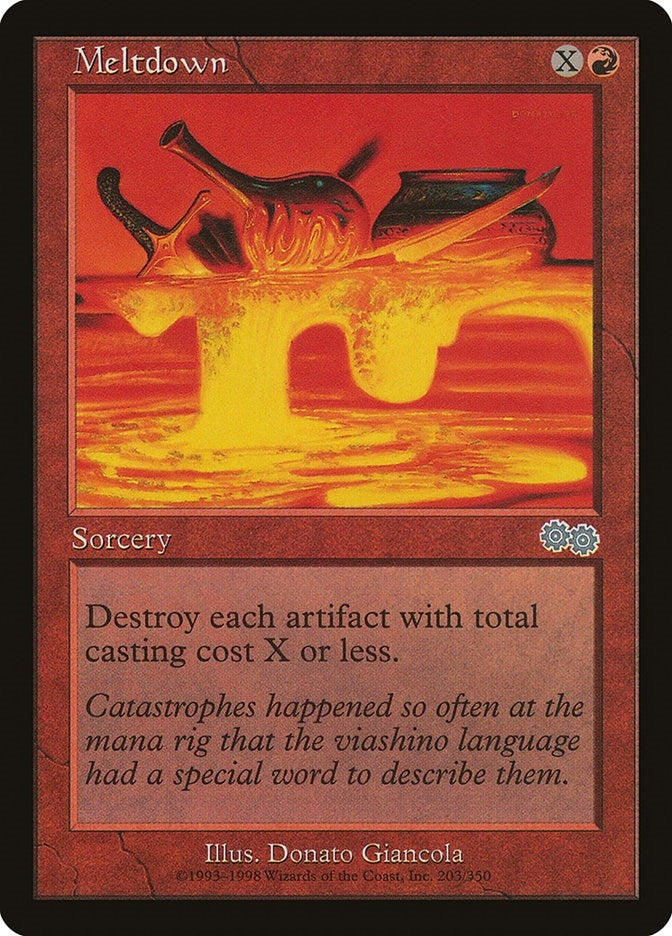 Image for Meltdown (203) [Urza's Saga]