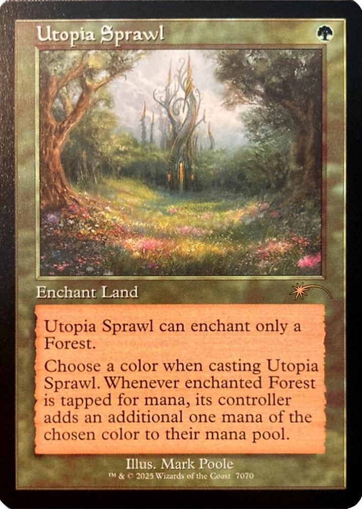 Image for Utopia Sprawl (7070) (7070) (Secret Lair Drop Series) - Magic: The Gathering