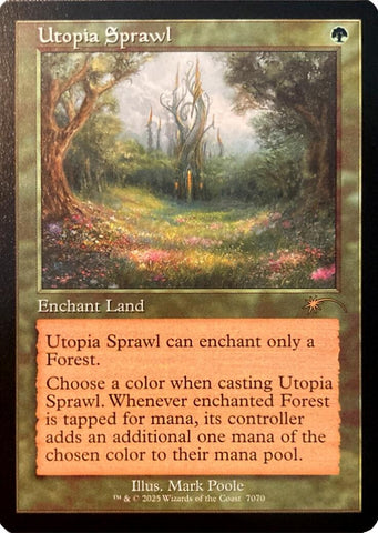 Image for Utopia Sprawl (7070) (7070) (Secret Lair Drop Series) - Magic: The Gathering