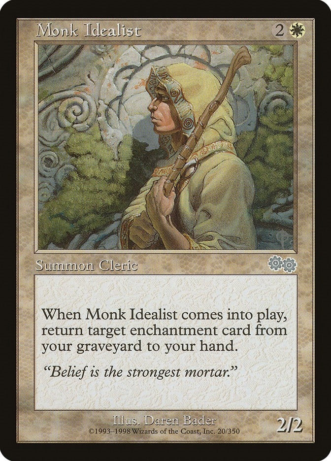 Image for Monk Idealist (20) [Urza's Saga]
