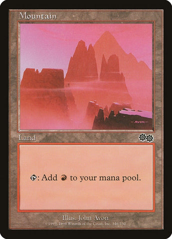 Image for Mountain (346) (346) [Urza's Saga]