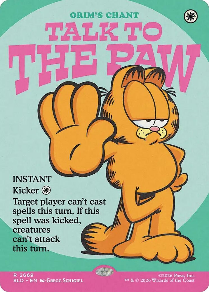 Image for Talk to the Paw - Orim's Chant (2669) (Secret Lair Drop Series) - Magic: The Gathering