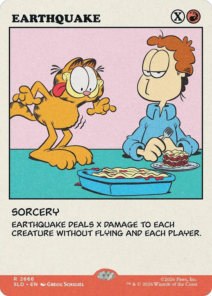 Image for Earthquake (2666) (Secret Lair Drop Series) - Magic: The Gathering