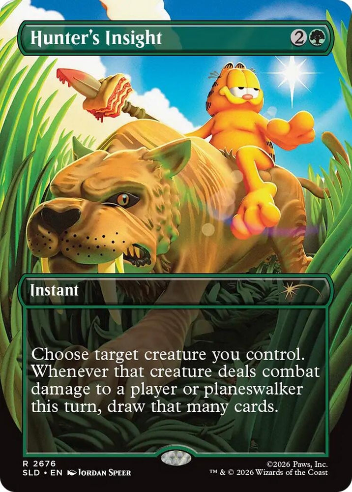 Image for Hunter's Insight (2676) (Secret Lair Drop Series) - Magic: The Gathering