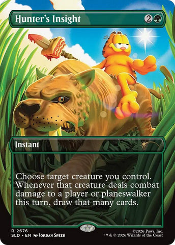 Image for Hunter's Insight (2676) (Secret Lair Drop Series) - Magic: The Gathering