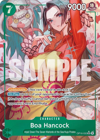 Boa Hancock (Alternate Art) (OP16-032) (The Time of Battle)
