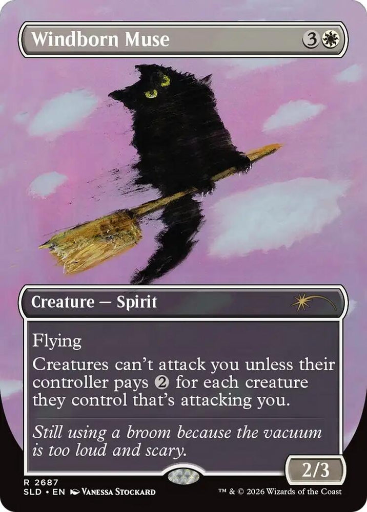 Image for Windborn Muse (2687) (Secret Lair Drop Series) - Magic: The Gathering
