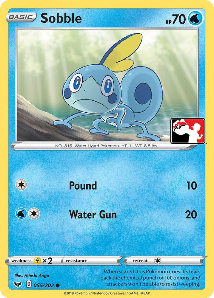 Image for Sobble (Library Exclusive) (055/202) (Miscellaneous Cards & Products) (MCAP) - Pokemon