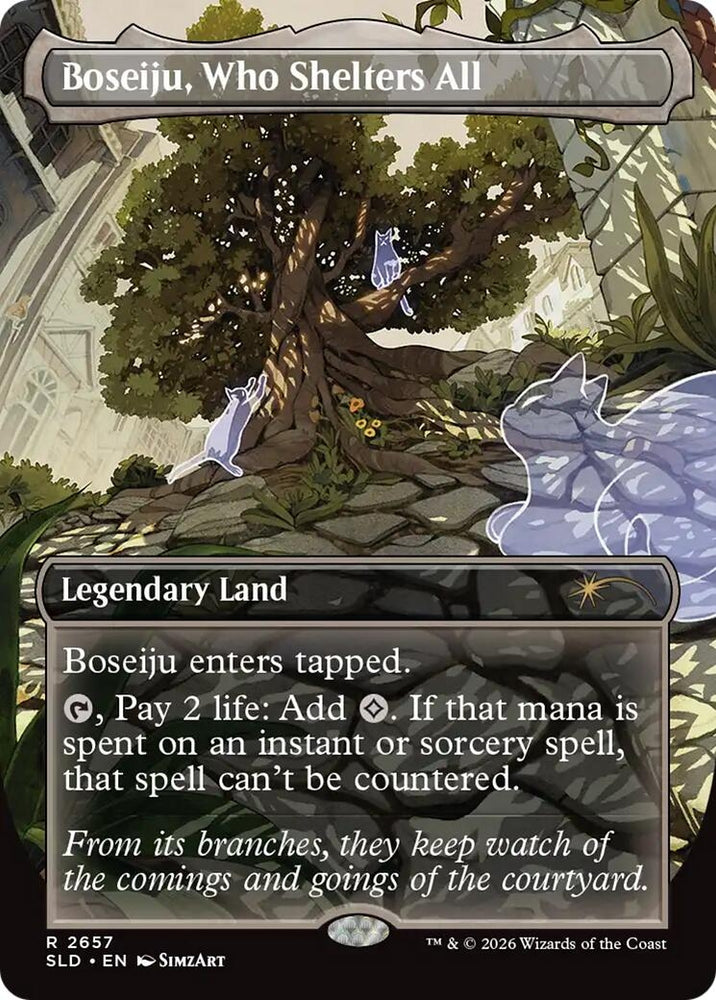 Image for Boseiju, Who Shelters All (2657) (Secret Lair Drop Series) - Magic: The Gathering