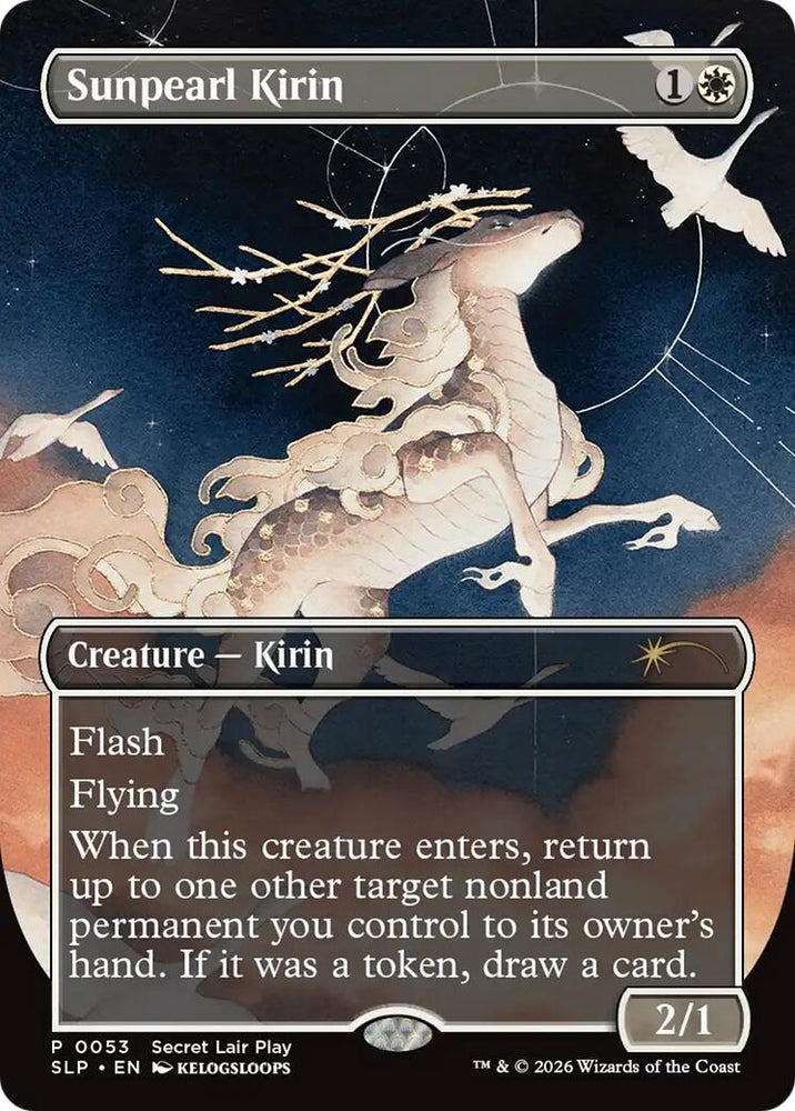 Image for Sunpearl Kirin (53) (Secret Lair Showdown) (SLP) - Magic: The Gathering