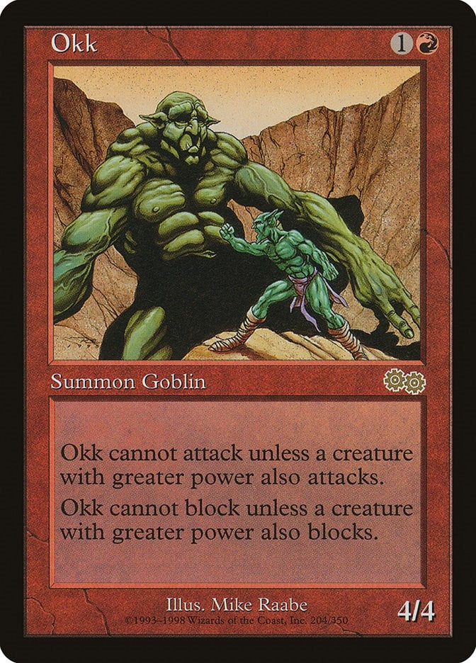 Image for Okk (204) [Urza's Saga]