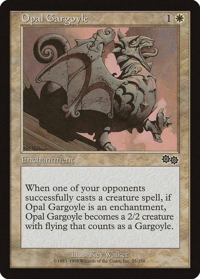 Image for Opal Gargoyle (25) [Urza's Saga]