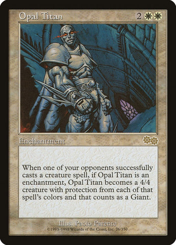 Image for Opal Titan (26) [Urza's Saga]