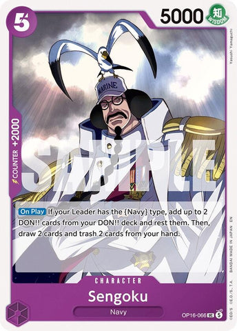 Image for Sengoku (066) (OP16-066) (The Time of Battle) - One Piece Card Game