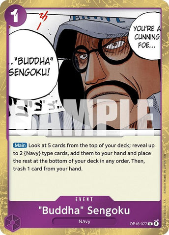 "Buddha" Sengoku (OP16-077) (The Time of Battle)