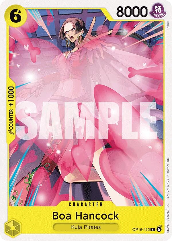 Image for Boa Hancock (112) (OP16-112) (The Time of Battle) - One Piece Card Game