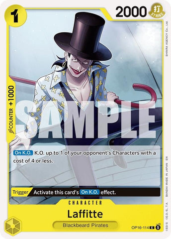 Image for Laffitte (OP16-114) (The Time of Battle) - One Piece Card Game
