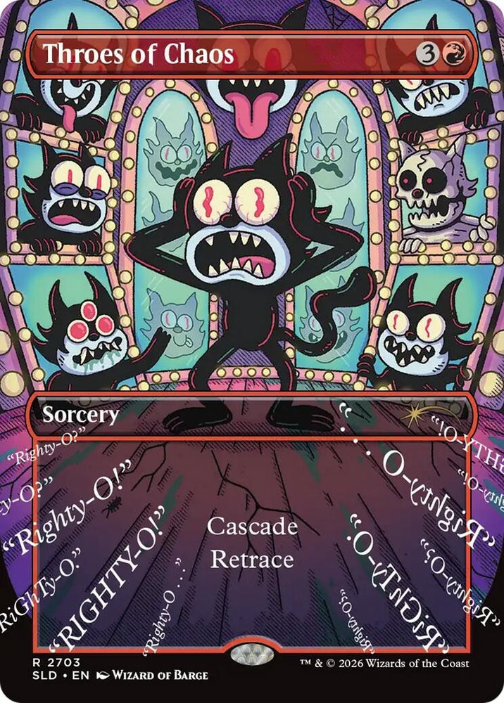 Image for Throes of Chaos (2703) (Secret Lair Drop Series) - Magic: The Gathering