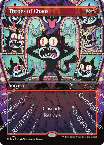 Image for Throes of Chaos (2703) (Secret Lair Drop Series) - Magic: The Gathering
