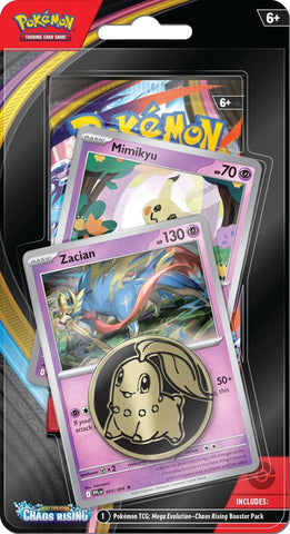 Image for Chaos Rising Single Pack Blister [Zacian/Mimikyu] - Pokemon
