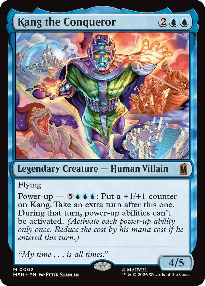 Image for Kang the Conqueror (62) (Marvel Super Heroes) - Magic: The Gathering