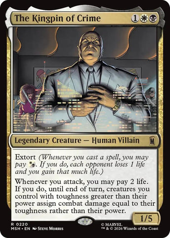 Image for The Kingpin of Crime (220) (Marvel Super Heroes) - Magic: The Gathering