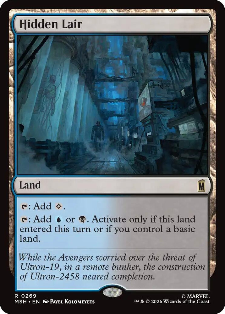 Image for Hidden Lair (269) (Marvel Super Heroes) - Magic: The Gathering