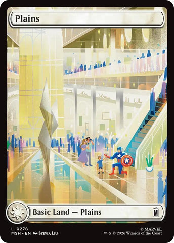 Image for Plains (0278) (278) (Marvel Super Heroes) - Magic: The Gathering