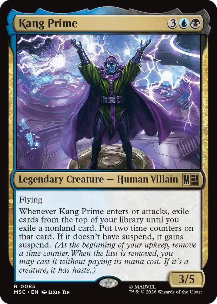 Image for Kang Prime (85) (Commander: Marvel Super Heroes) - Magic: The Gathering