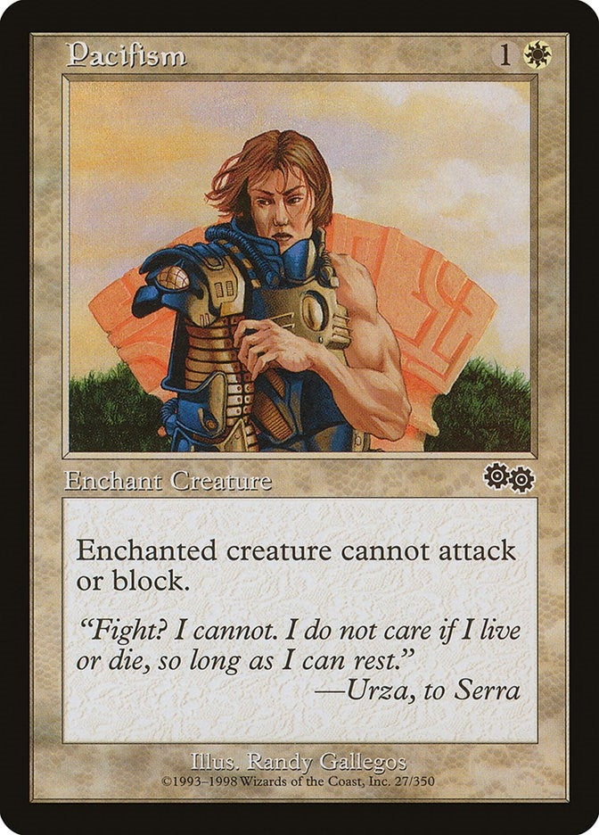 Image for Pacifism (27) [Urza's Saga]